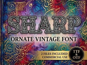 Sharp Font: Modern Typography for Bold Design Projects