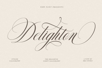 Delighton Script Font for Elegant Design Projects
