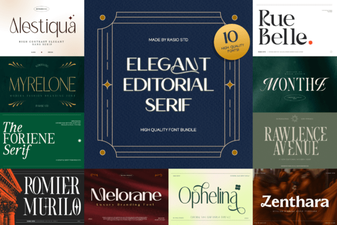 Elegant Editorial Font for Stylish Design Projects
